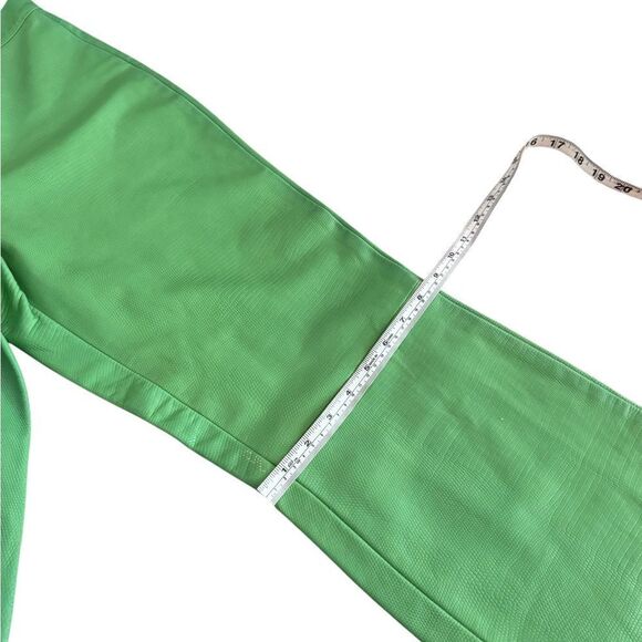Ralph Lauren Black label 100% leather Green Pants NWT 10 - Picture 14 of 15